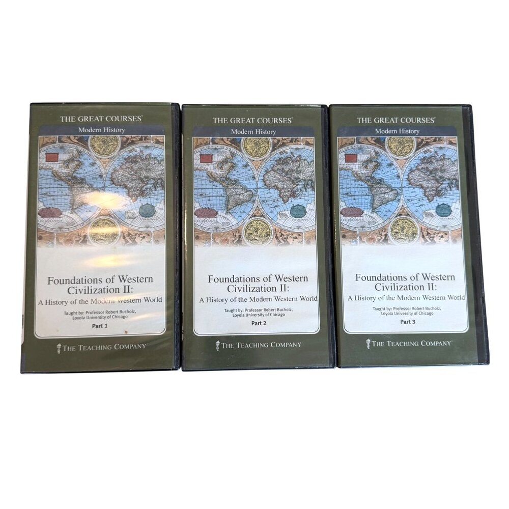 Great Courses Foundation of Western Civilization II History Modern World DVDs